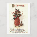 Search for antique halloween postcards Black cat