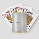 Search for aluminum playing cards Shiny