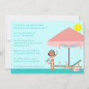 Search for summertime invitations Swimming