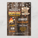 Search for smores bonfire invitations Outdoor