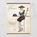 Search for women wine postcards Illustrative