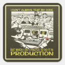 Search for programmer humour stickers Technology