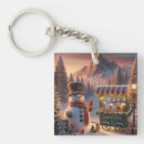 Search for winter season key rings Snowman