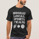 Search for sporting team tshirts Local