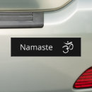 Search for namaste bumper stickers Aum