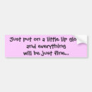 Search for lips bumper stickers Kiss