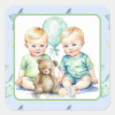 Search for twins stickers Twin boys
