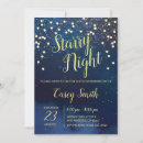 Search for starry night sweet 16 invitations Birthday