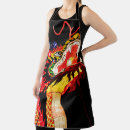 Search for asian dragon aprons Chinese new year