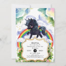 Search for the black unicorn invitations Magical