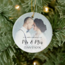 Search for first year married christmas tree decorations Keepsake
