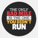 Search for miles stickers Jogging
