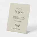 Search for in lieu of favours wedding signs Simple