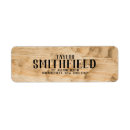 Search for wooden return address labels Farm