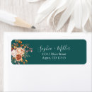 Search for rustic family return address labels Watercolor floral