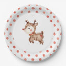 Search for christmas reindeer plates Red