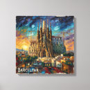 Search for spanish canvas prints Sagrada familia