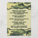 Search for army party invitations Green