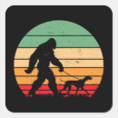 Search for dog walking stickers Bigfoot