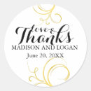 Search for gold swirl stickers White