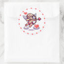Search for cupid valentine stickers Retro