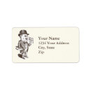 Search for train return address labels Antique