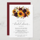Search for rustic sunflower bridal shower invitations Elegant