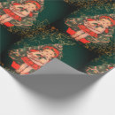 Search for vintage doll wrapping paper Red
