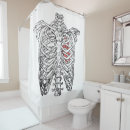 Search for anatomy shower curtains Skull