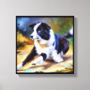 Search for border collie dog canvas prints Animal
