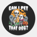 Search for skeleton dog stickers Full moon