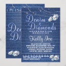 Search for denim and diamonds party invitations Country