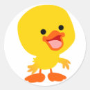 Search for cartoon duckling stickers For kids