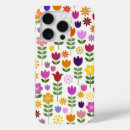 Search for flower pattern big cases Illustration