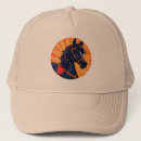 Search for black background hats Horse