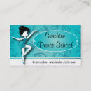Search for dance instructor business cards Performing arts