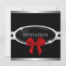 Search for red silver anniversary invitations Grey