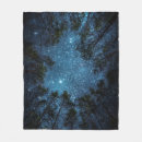 Search for starry night sky blankets Blue
