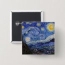 Search for van square badges Starry night