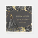 Search for princess napkins Quinceanera