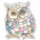 Search for owl birthday stickers Vintage
