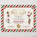 Search for kids christmas invitations Elf certificate