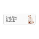 Search for bulldog return address labels Animal