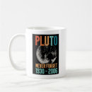 Search for pluto mugs Never forget