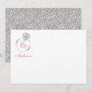 Search for glamourous note cards Glitter