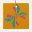 Search for abstract christmas tree decorations Orange