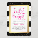Search for pink black gold white invitations Typography