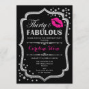 Search for thirty and fabulous invitations Womans