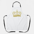 Search for royal crown aprons Gold