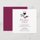Search for wine and cheese bridal shower invitations Watercolor